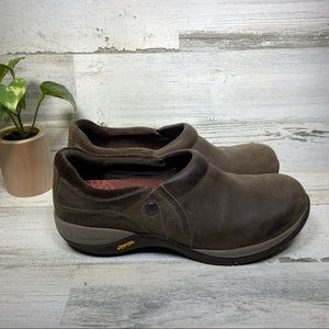 Dansko Waterproof Brown Clog Shoes